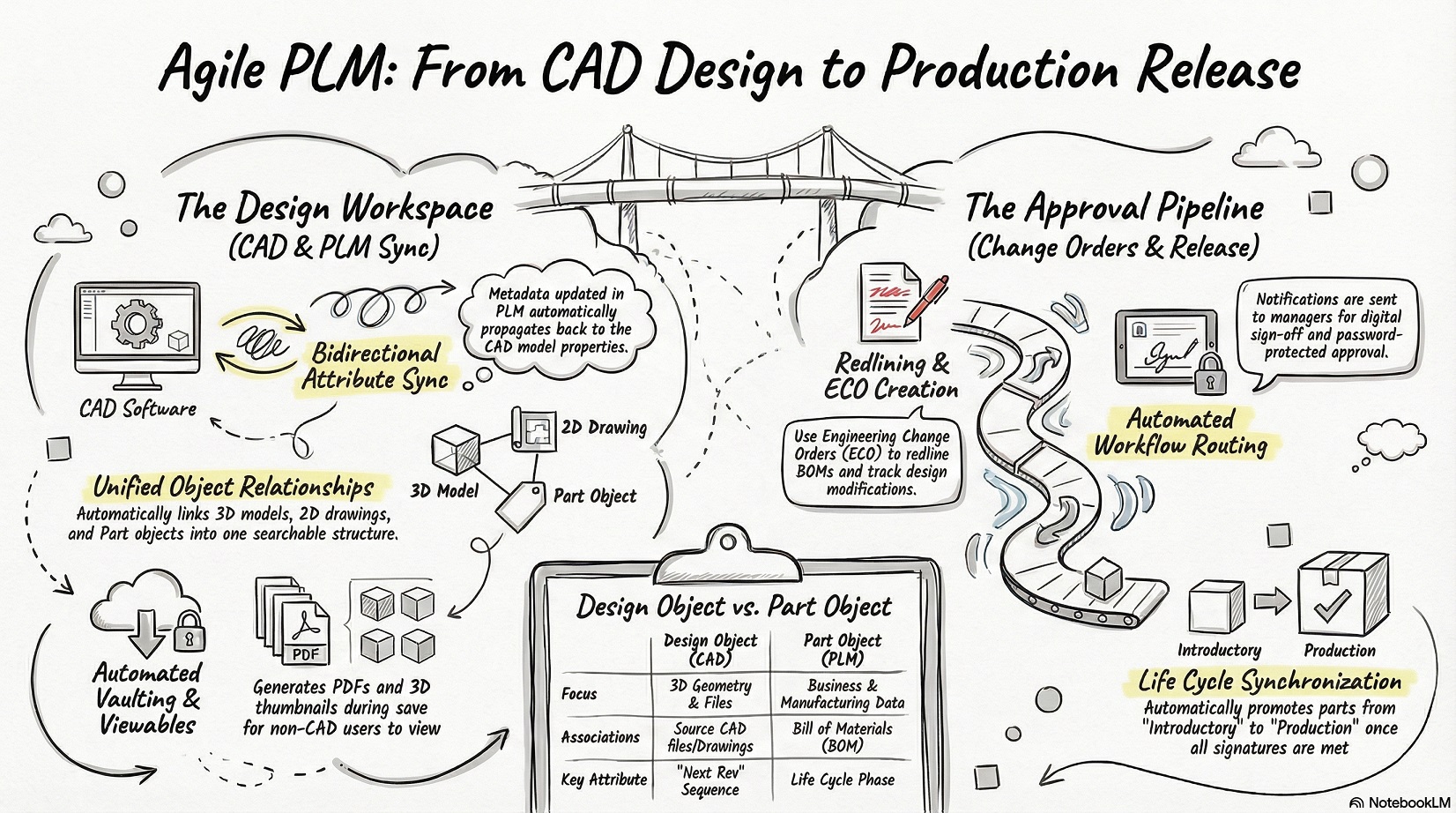 Oracle Agile PLM 系統概念圖